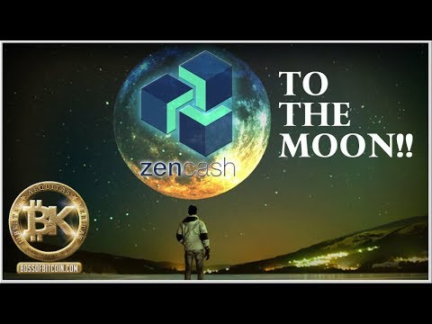 ZenCash Breakout Alert!! Next Stop: MOOOOON | Boss Method Crypto News 2018 | BK Bitcoin BTC episode artwork