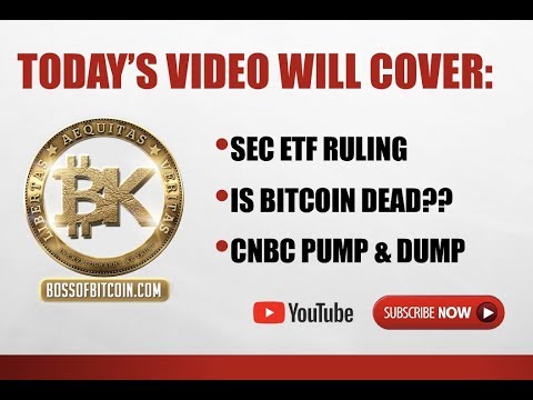 Bearish Bitcoin ETF 😱BTC USD Price 6300 | LIVE Crypto News Today 2018 episode artwork
