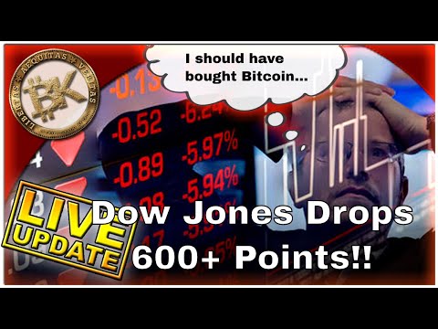 Dow plunges more than 600 points! 😱BTC $6349 Stock Market Technical Analysis & Cryptocurrency News episode artwork