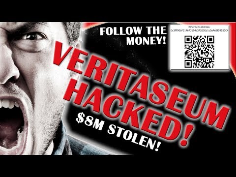 VERI HACKED! $8M STOLEN! NOW CATCH THEM! Cryptocurrency News Veritaseum Analysis Reggie Middleton episode artwork