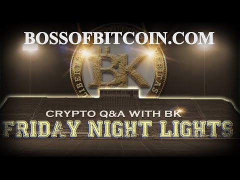 Live Cryptocurrency Q&A with BK! ⚡ Free Bitcoin Prediction 2018 |  litecoin cryptocurrency news eth episode artwork