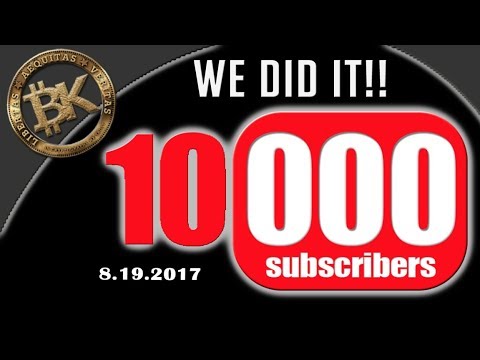 💥 💥  10,000 SUBSCRIBERS!! 💥 💥 Thank You Episode! Crypto Q&A with BK! episode artwork