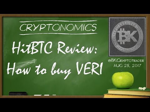 HITBTC REVIEW: How to buy Veritaseum 🙏💰 Free Bitcoin Technical Analysis - VERI Trading Tutorial episode artwork