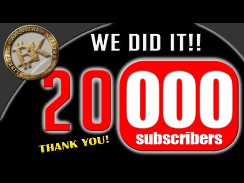 20K SUBSCRIBERS 💥💥 FREE Bitcoin Giveaway | NEW Patreon Steemit Page episode artwork