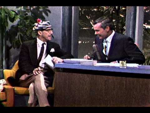 Groucho Marx Surprises Johnny Carson in His Animal Crackers Suit on "The Tonight Show" episode artwork