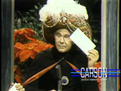 Ed McMahon Teases Carnac on "The Tonight Show Starring Johnny Carson" - 1972 episode artwork