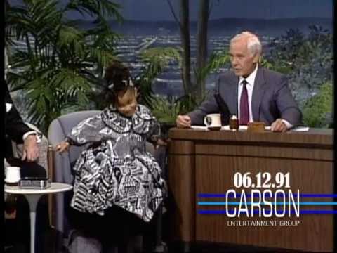 Raven Symone 5 Yrs Old Surprises Johnny: "Watch Yourself Mr. Carson!", 1991 episode artwork