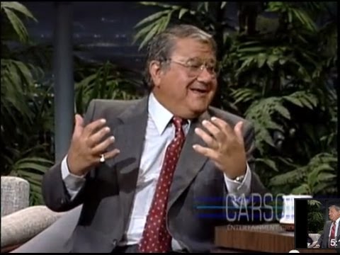 Buddy Hackett tries to keep his jokes clean on Johnny Carson's Tonight Show episode artwork