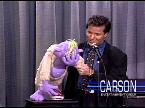Jeff Dunham, Ventriloquist Comedian, and Peanut on Johnny Carson's Tonight Show episode artwork