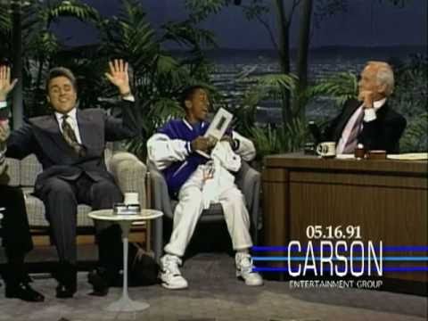 Jay Leno and Jaleel White Are Guests on "The Tonight Show Starring Johnny Carson" - 1991 episode artwork