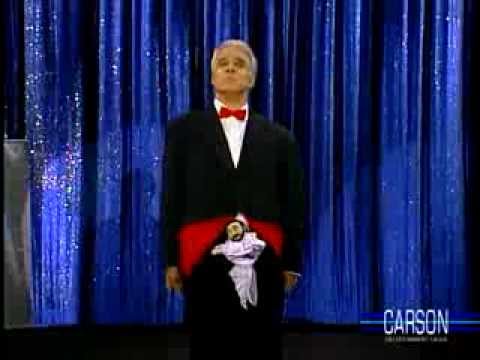 Steve Martin the "Great Flydini" Has a Singing Visitor From His Fly Part 3, Johnny Carson 1992 episode artwork