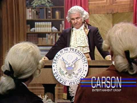 Johnny Carson's Funny Impression of George Washington at His First Press Conference, 1977 episode artwork
