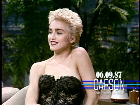 Madonna Flirts in Her 1st Talk Show Interview on Johnny Carson's Tonight Show 1987 episode artwork