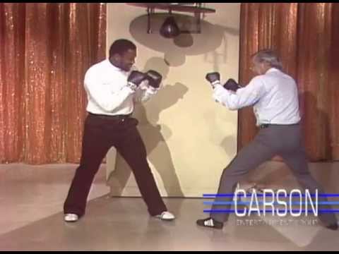 Boxer Joe Frazier Wants Johnny Carson to Hit Him in the Face, Tonight Show episode artwork