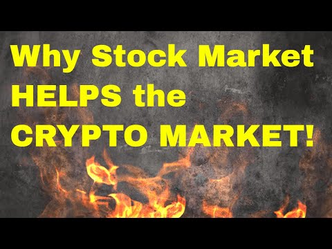Why the Stock Market BLOODBATH will HELP Crypto!