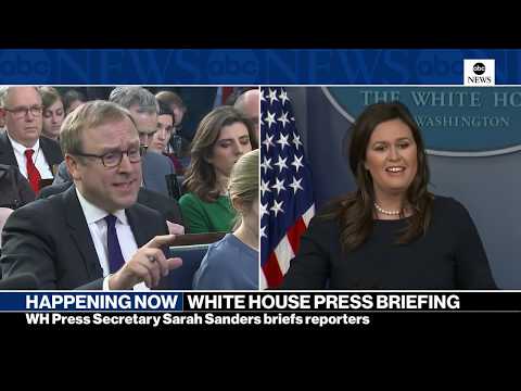 White House press briefing on Trump's 2020 budget, border wall funding| ABC News episode artwork