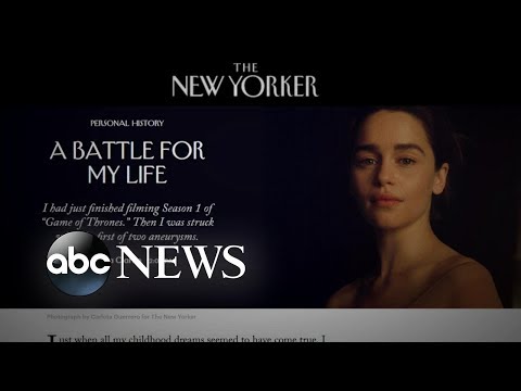 'Game of Thrones' star reveals that she had 2 aneurysms in her 20s episode artwork