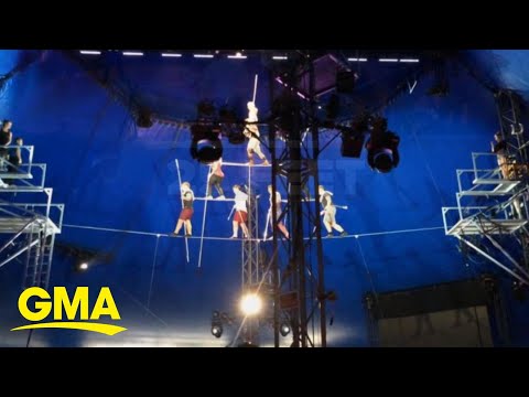 New video shows dramatic high-wire fall episode artwork