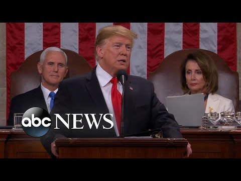 In 2nd State of the Union, Trump says 'walls work,' announces next NK summit episode artwork
