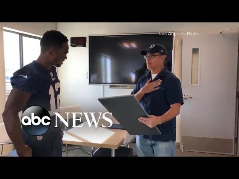 Los Angeles Rams player gifts Super Bowl tickets to team custodian episode artwork