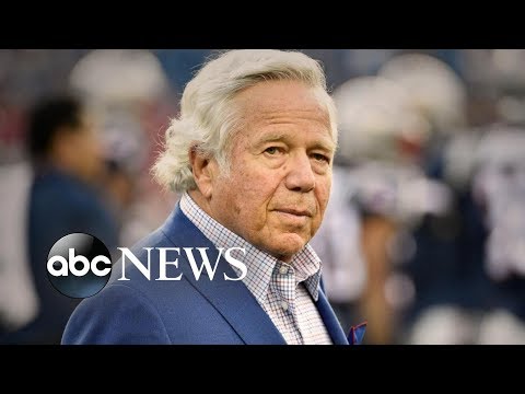 New England Patriots owner arrested for sex trafficking episode artwork