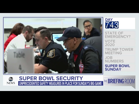 'The Briefing Room: Mueller investigation, Stone meeting, Vote 2020, job numbers, Super Bowl episode artwork
