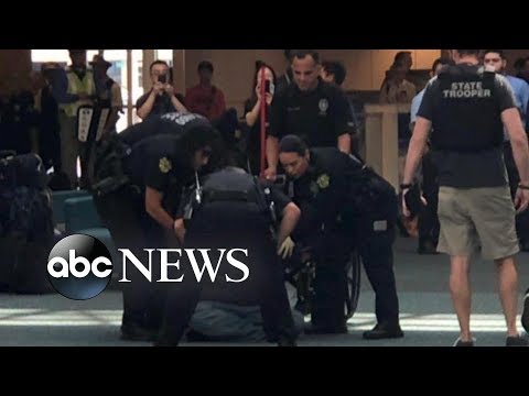 Panic at an Orlando airport after man tries to bypass security checkpoint episode artwork