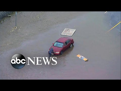 Winter storm triggers flash flooding in California episode artwork
