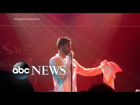 Jussie Smollett made his first public appearance since attack episode artwork