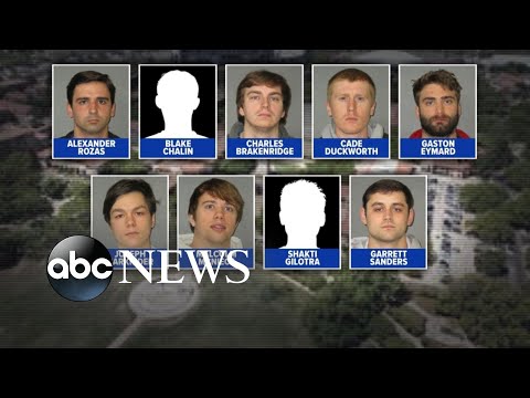 9 fraternity members face charges for hazing episode artwork