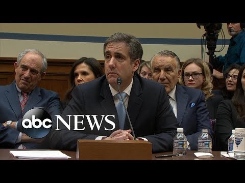 Trump reacts to Cohen's explosive Hill testimony episode artwork