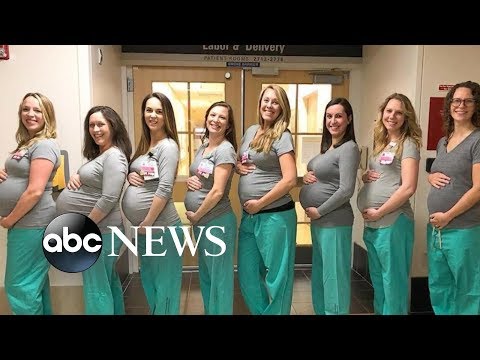 Several nurses at a Maine hospital are pregnant at the same time episode artwork