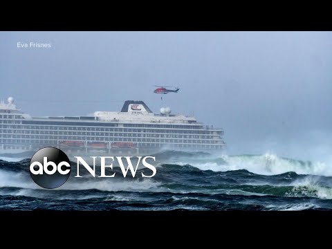 A cruise ship issued a mayday during rough seas off the coast of Norway episode artwork