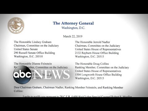 Robert Mueller's final report delivered to DOJ and attorney general episode artwork
