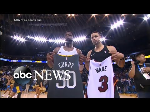 Dwyane Wade celebrated at final home game episode artwork