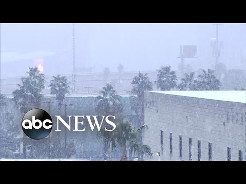 Rare snow falls in California ahead of Oscars episode artwork