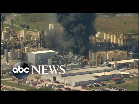 Chemical plant blast leaves 1 dead, Houston communities on edge episode artwork