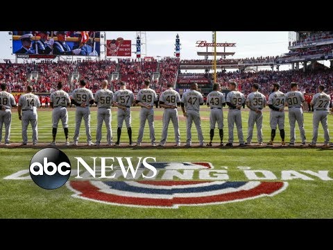 Major League Baseball fans celebrate the opening day of the season episode artwork