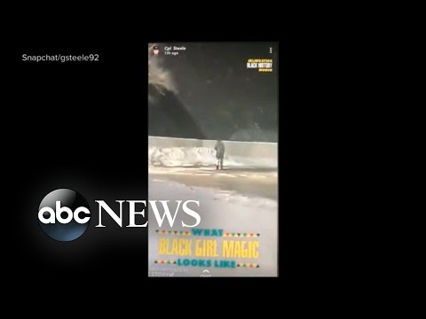Officer under fire for 'racially insensitive' Snapchat post episode artwork