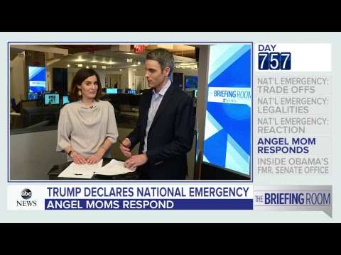 The Briefing Room: Trump declares emergency to get border wall money | ABC News episode artwork