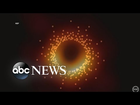 Astronomers capture 1st ever photo of massive black hole episode artwork