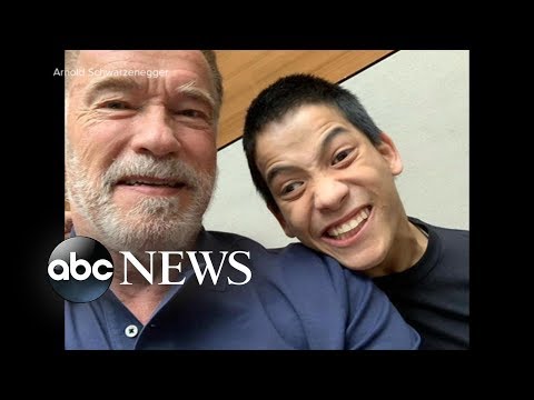 Arnold Schwarzenegger has 'a new hero' -- a bodybuilder with cerebral palsy episode artwork