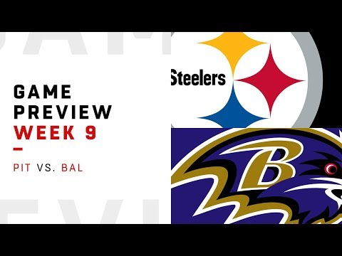 Pittsburgh Steelers vs. Baltimore Ravens | Week 9 Game Preview | Move the Sticks