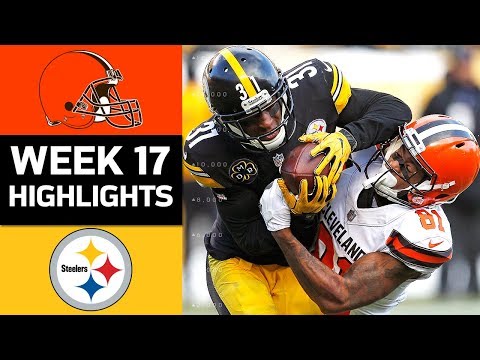 Browns vs. Steelers | NFL Week 17 Game Highlights