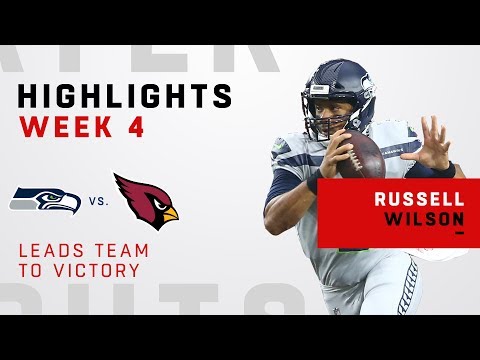 Russell Wilson Highlights Leading Seattle to a Victory