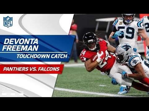 Devonta Freeman Caps Off Drive w/ Speedy Catch-'n-Run TD! | Panthers vs. Falcons | NFL Wk 17