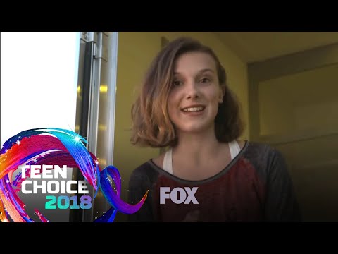 The Panda Ambushes Millie Bobby Brown | TEEN CHOICE episode artwork
