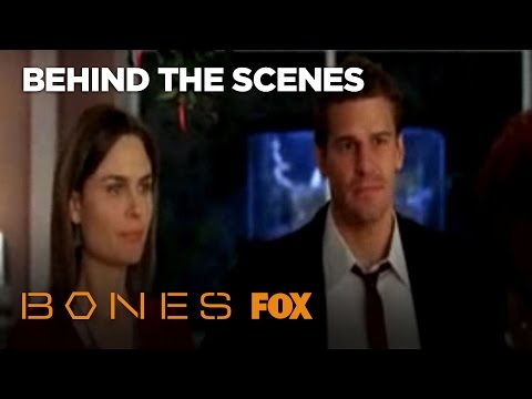 Behind The Scenes Of The Famous Bones & Booth Kiss | Season 3 | BONES