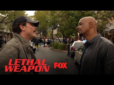 Riggs & Roger Meet At The Crime Scene | Season 2 Ep. 15 | LETHAL WEAPON episode artwork
