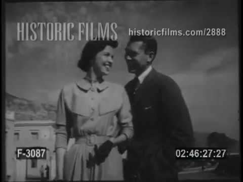 WOOL FASHIONS ON THE RIVERIA - 1955